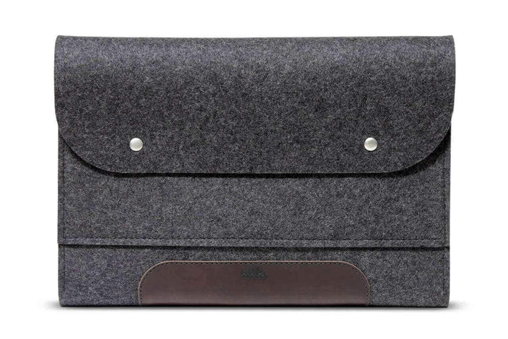 Pack &amp; Smooch 16" Laptophülle, Laptoptasche, MacBook Tasche -CORRIEDALE L -100% Merino Wollfilz, Pfl