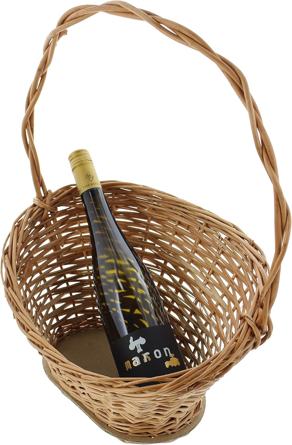 Präsentkorb "Natur" aus Weide in 3 Grössen, Geschenkkorb leer, Henkelkorb, Weidenkorb, Buffetkorb au