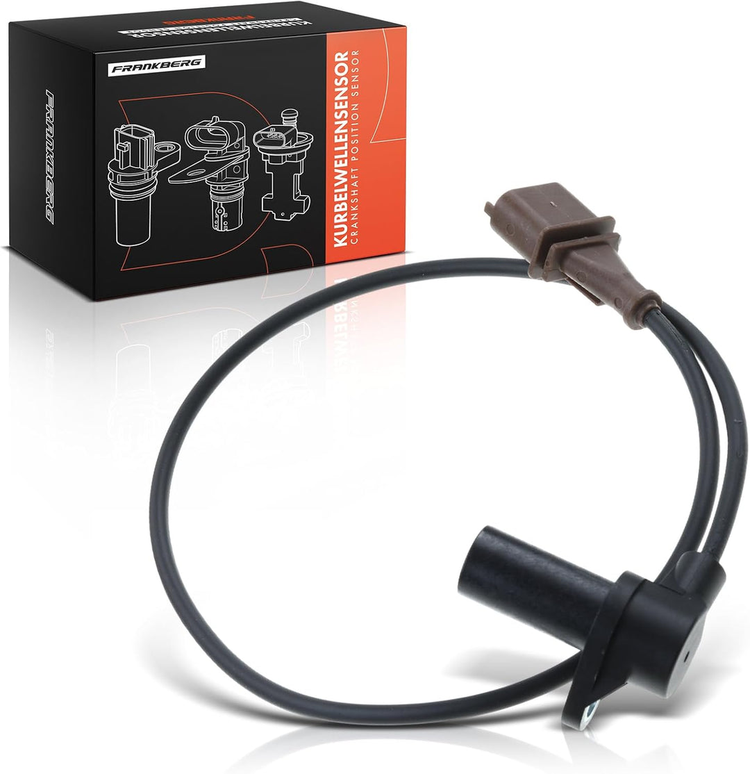 Frankberg Kurbelwellensensor Mit Kabel Kompatibel mit C-a-y-e-n-n-e 9PA 4.8L Benzin 2007-2010 955606