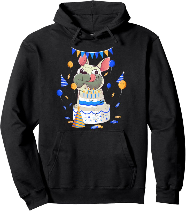 Hunde Frenchie Geburtstag Französische Bulldogge Pullover Hoodie