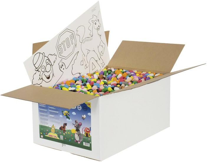 fischer TiP Refill Box XXL, Bastelset, für Kinder ab 3 Jahre - 49115 5000, 5000