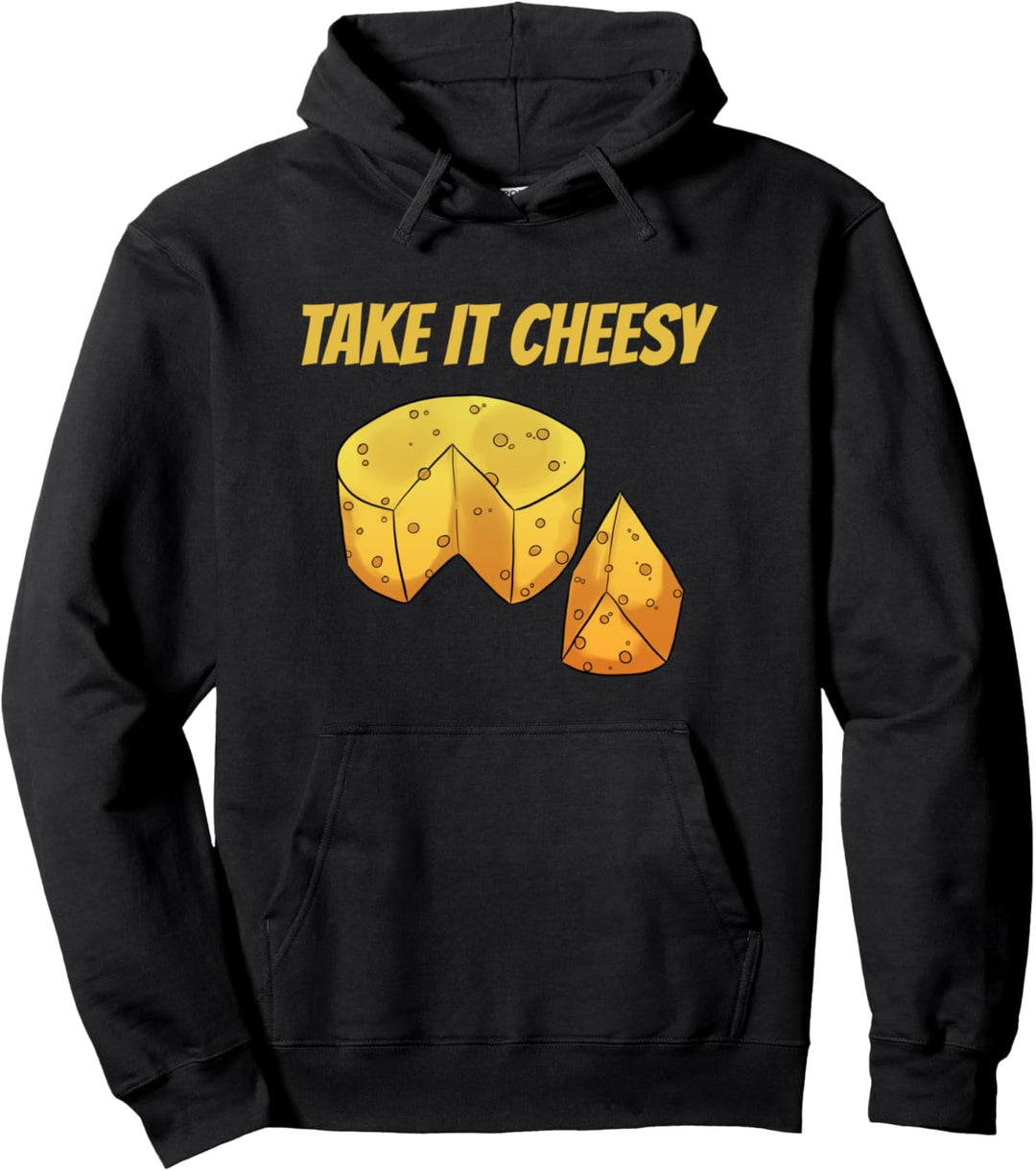 Take It Cheesy Käse Fondue Pullover Hoodie