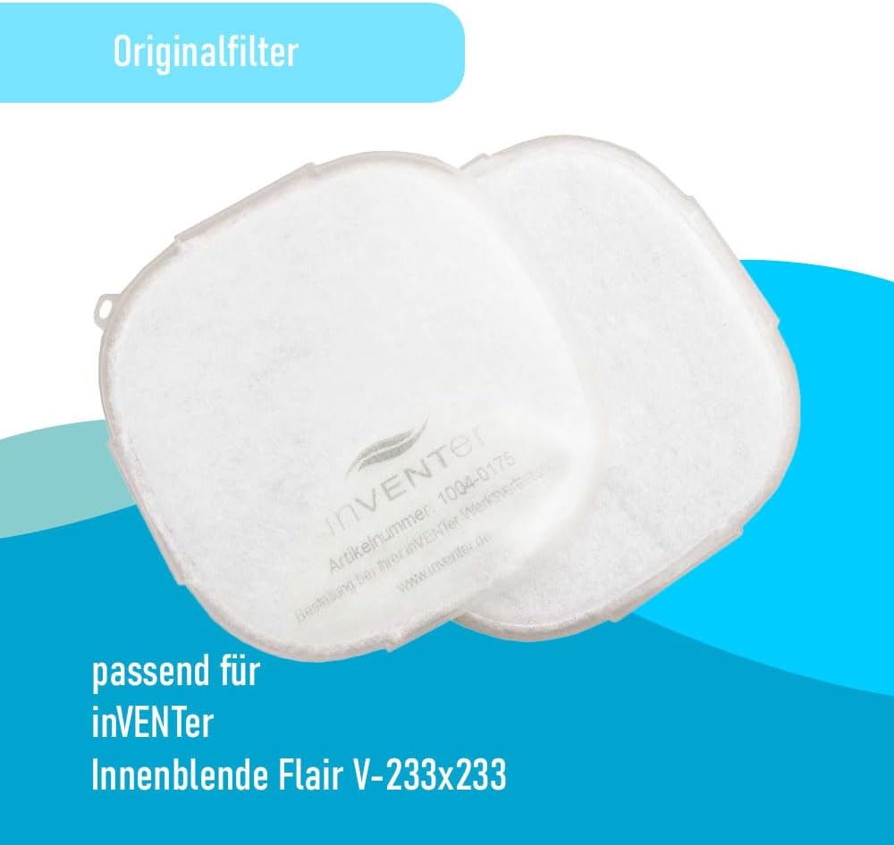 LuftLaden | inVENTer Staubfilter IB Flair V-233x233 (2x) - G4