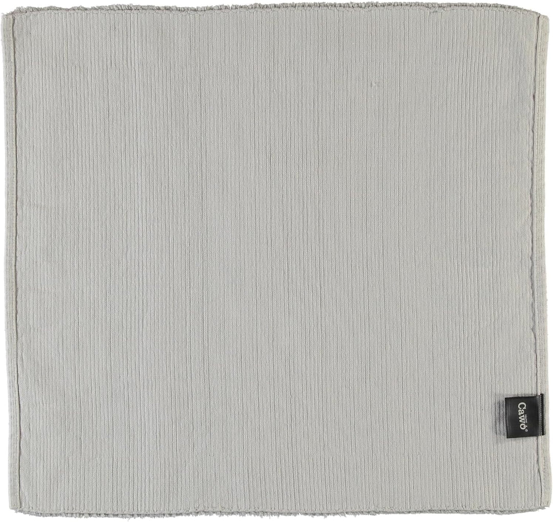 Cawö Home Badteppiche Luxus 1002 Silber - 775 60x60 cm, 60x60 cm