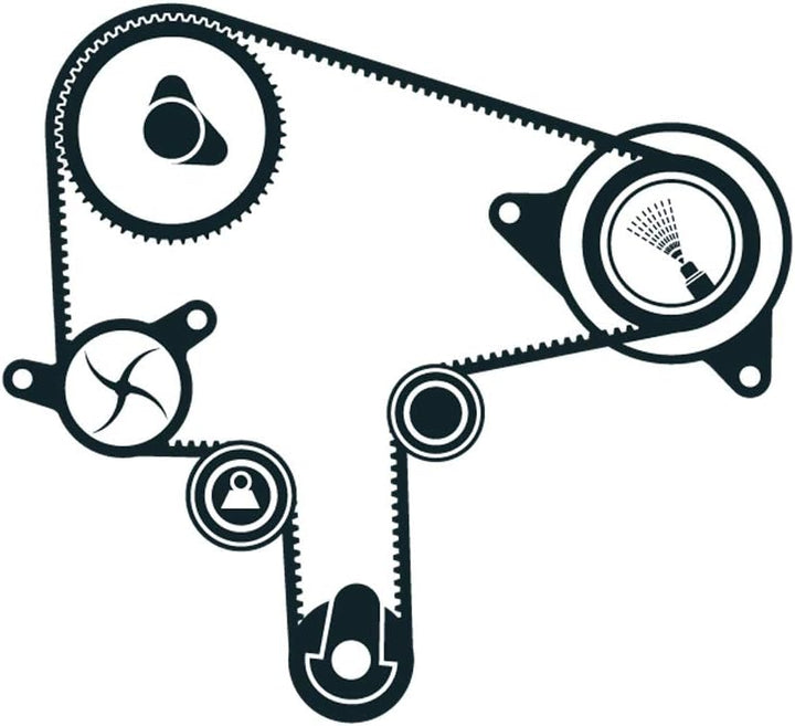 SKF VKMC 94912 Spannrollensatz inkl. Wasserpumpe