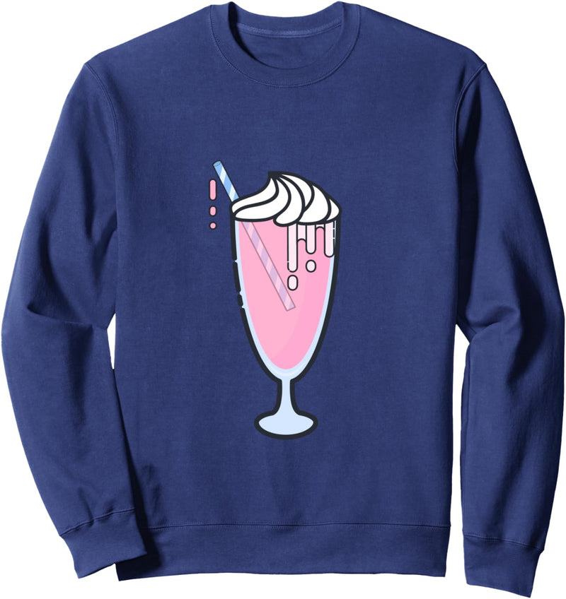 Erdbeermilchshake Sweatshirt