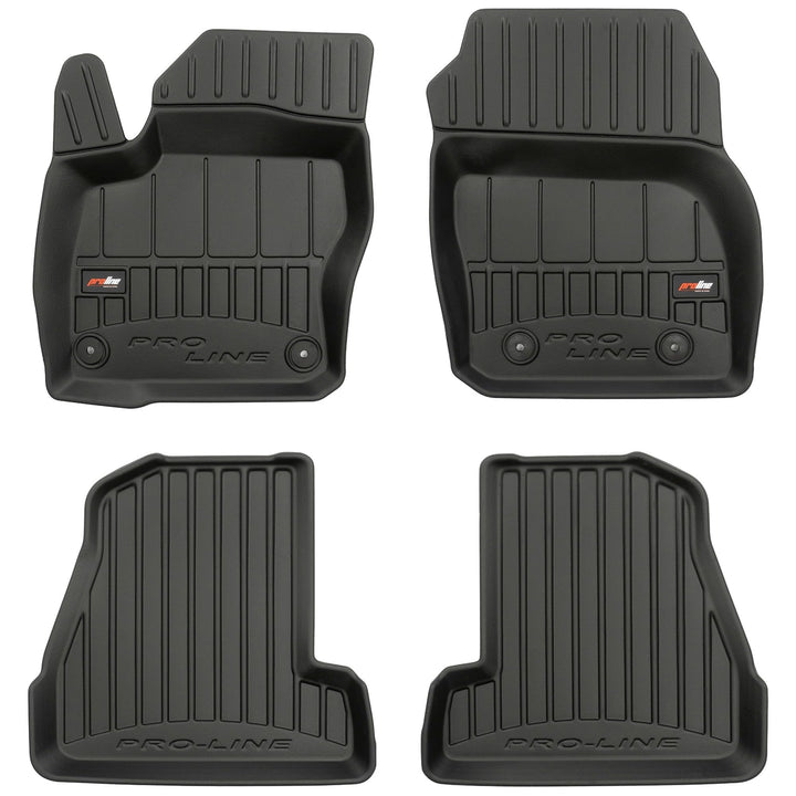 SMK Gummimatten auto fussmatten Satz passend für Ford Focus III 2010-2019 Erleben Sie einen neuen St
