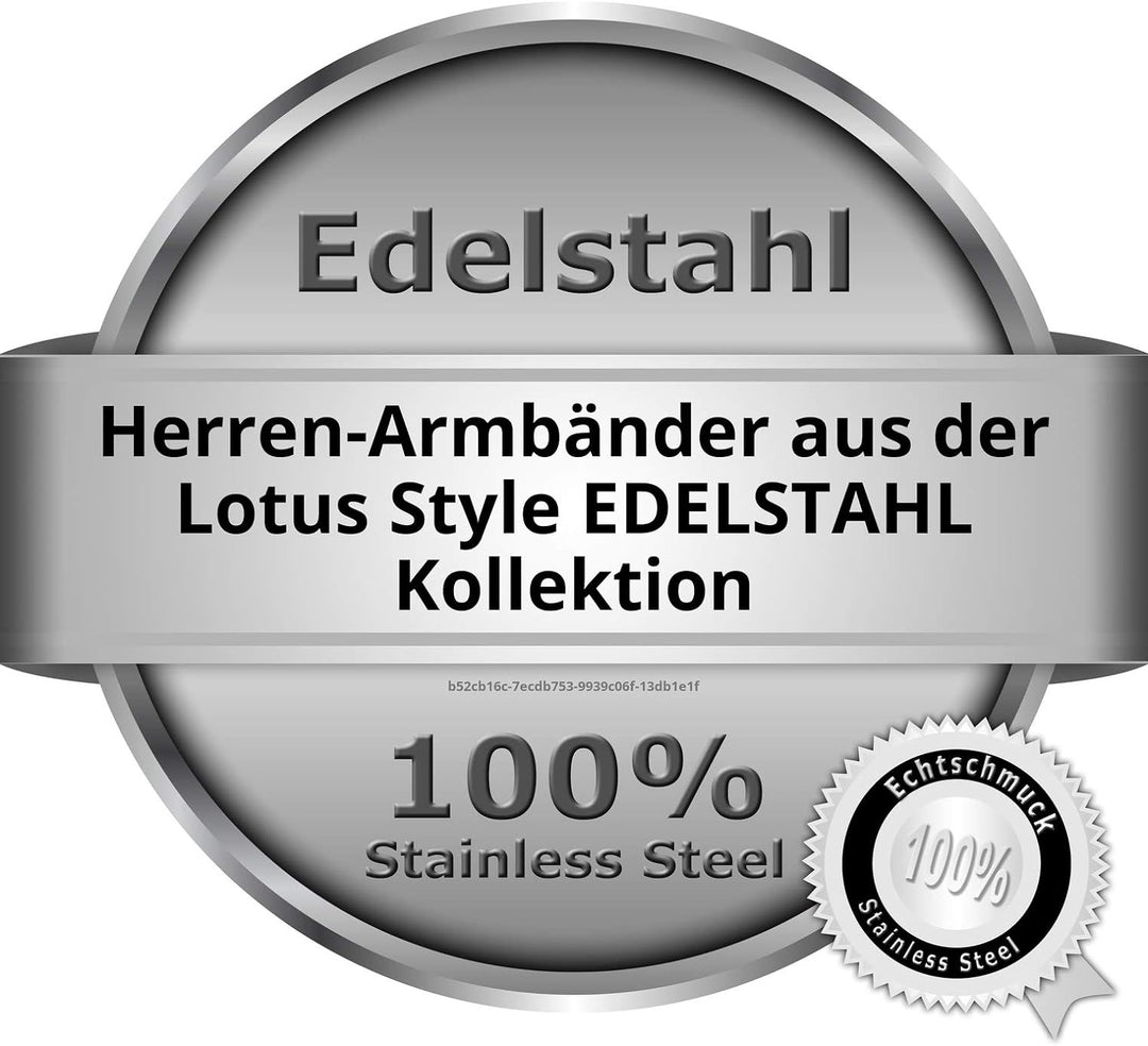 Lotus Style Bracelet Homme Acier Noir LS1798-2/1