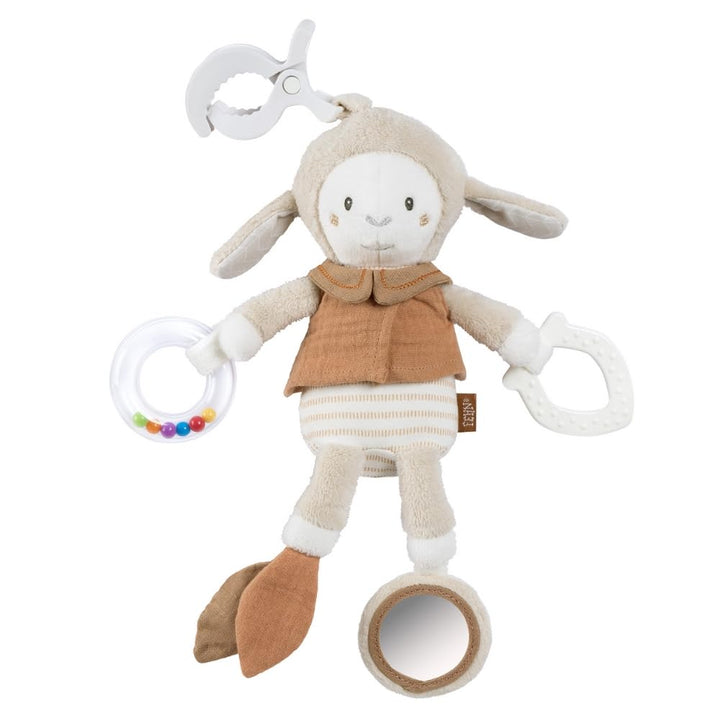 Fehn Hänge-Spielzeug/Activity-Spieltier zum Aufhängen - Schäfchen, Schäfchen