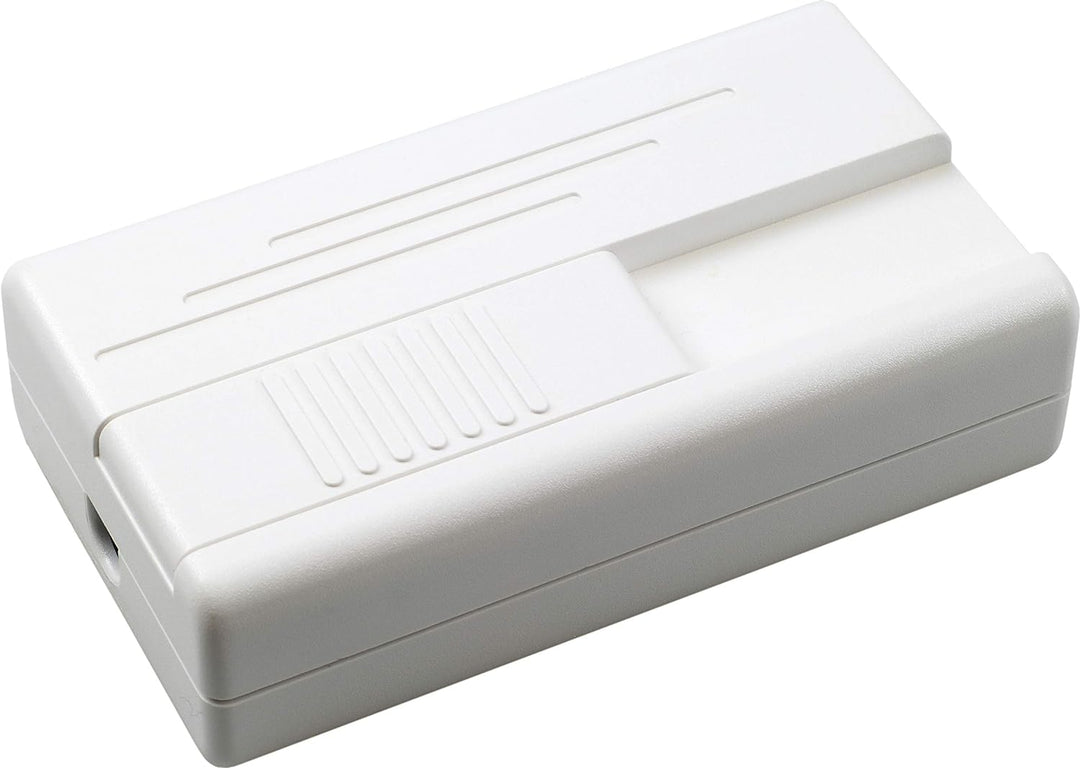 EHMANN 2561x0000 Schnurdimmer T25.10 weiss, Phasenanschnitt, 230V, 50Hz, Leistung: 20-500 W/VA, Weis