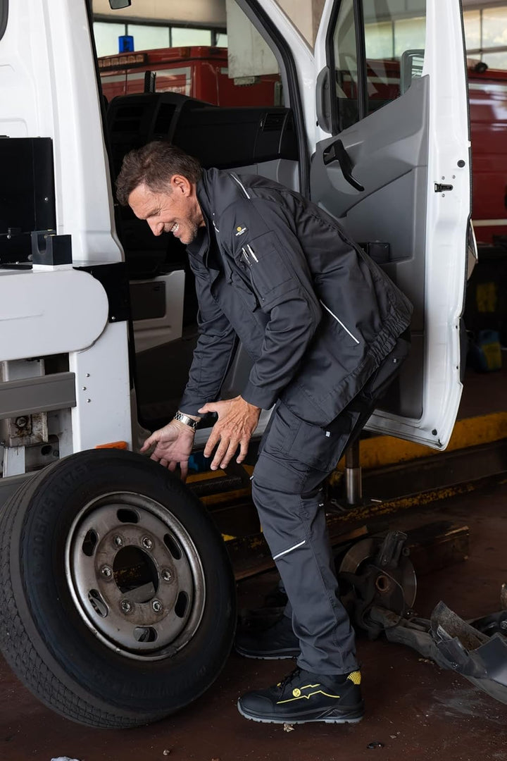 Hans Schäfer Workwear HSW Professional – Arbeitsjacke für Herren – Bequeme und strapazierfähige Bund
