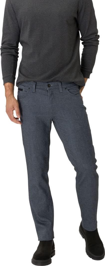 Brax Herren Hose Style Cadiz C Five-Pocket-Hose in Woo.Look-qualität 34W / 32L Blau (Storm 27), 34W