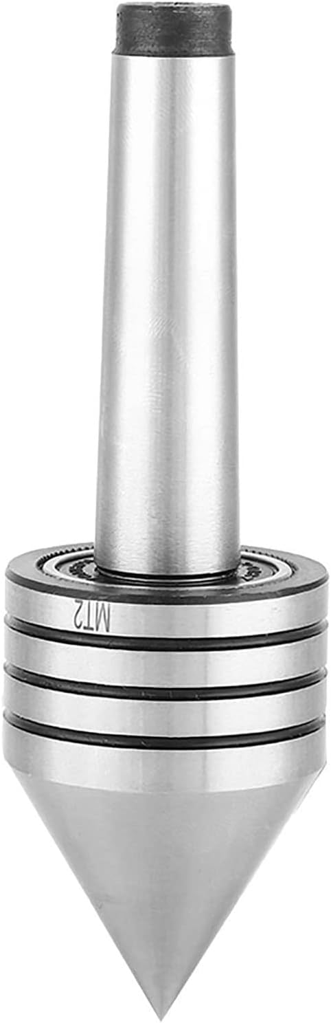 MT2 Live Center, Mitlaufende Körnerspitze Zentrierspitze Drehmaschine Genauigkeit 0,01 mm Durchmesse