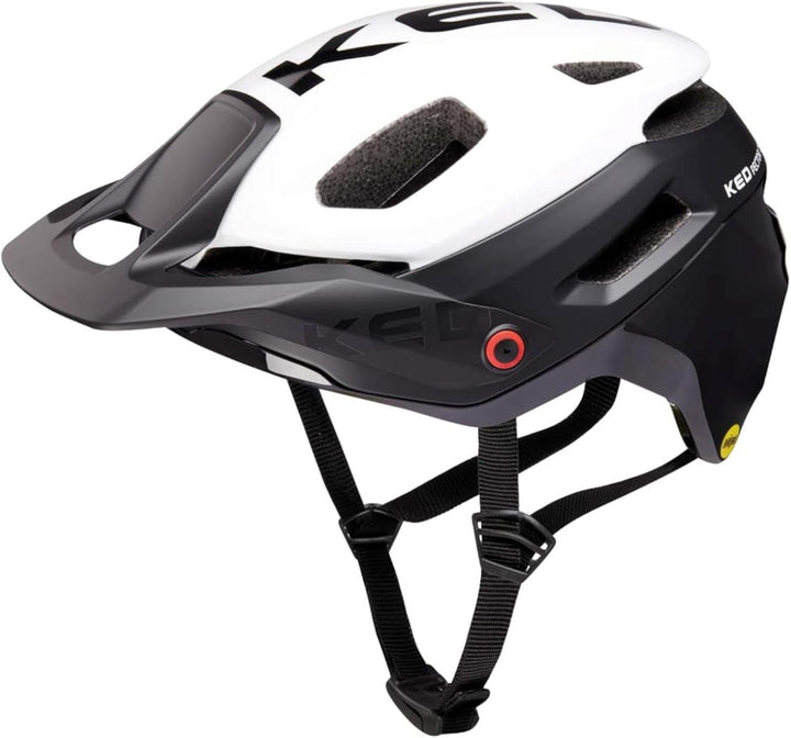 KED Pector ME1 MTB Fahrrad Helm schwarz/weiss 2023 L (58-61 cm), L (58-61 cm)