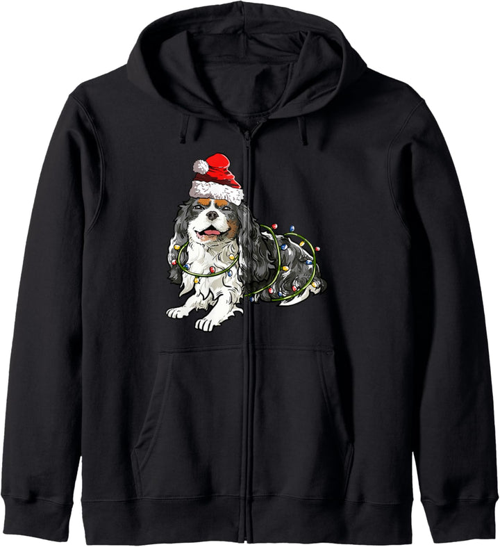 Cavalier King Charles Spaniel Weihnachten Geschenk Hunde Kapuzenjacke