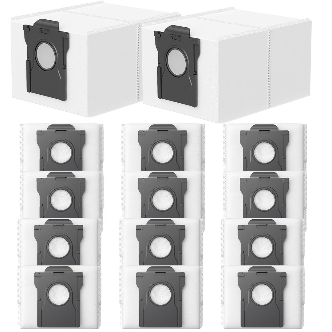 14 Stück Staubbeutel für Dreame L20/X30/X40/X50 Ultra Complete, L10s/L10/L40s/L10s Pro/L40/L50/Aqua1