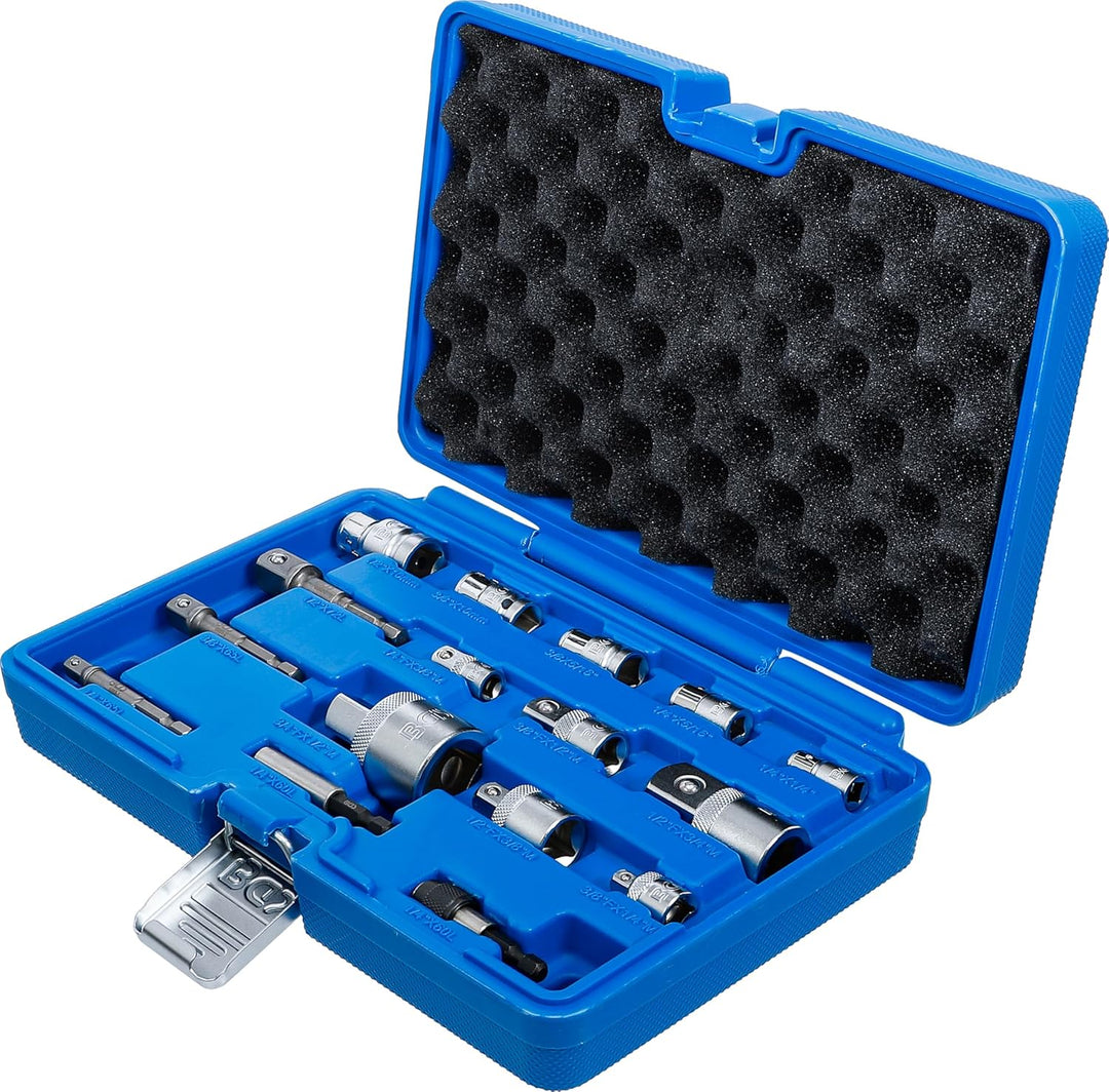 BGS 6779 | Bit-Adapter- / Steckschlüssel-Adapter-Satz | 16-tlg. 16-tlg. | Bit-Adapter- / Steckschlüs