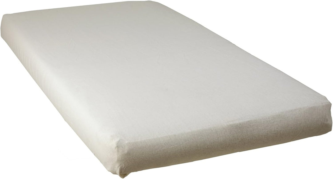 Babycalin Spannbettlaken, 100% Baumwolle, 60 x 120 cm 60 X 120 cm (1 Stuck) Elfenbein, 60 X 120 cm (