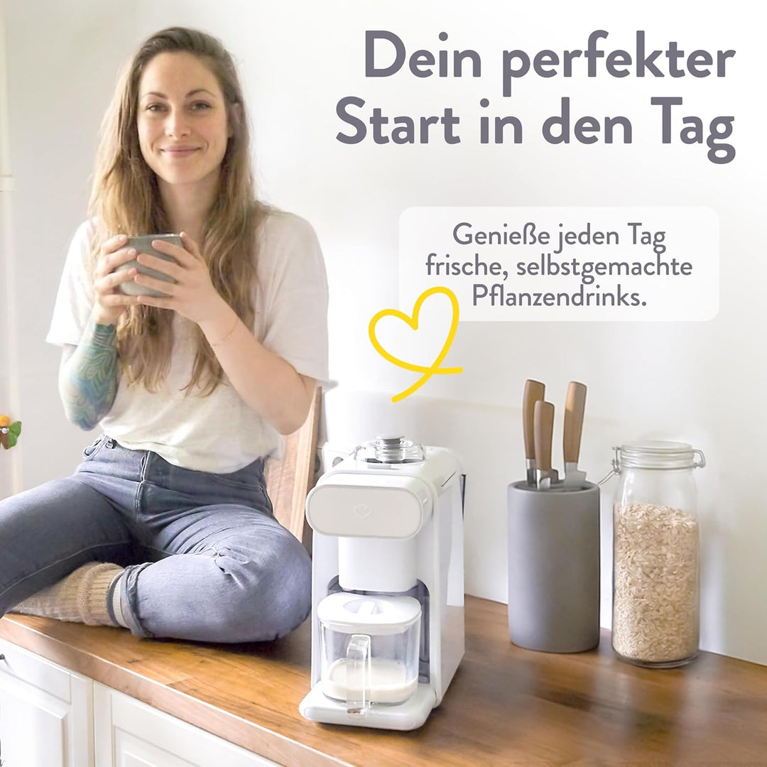 SPRINGLANE Pflanzenmilchbereiter Mila, Sojamilchbereiter, Kochmixer mit Sieb für die Zubereitung pfl