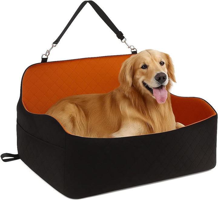 Hunde Autositz für grosse & mittelgrosse Hunde bis 25 kg | Autositze mit Dicker Polsterung, Sicherhe