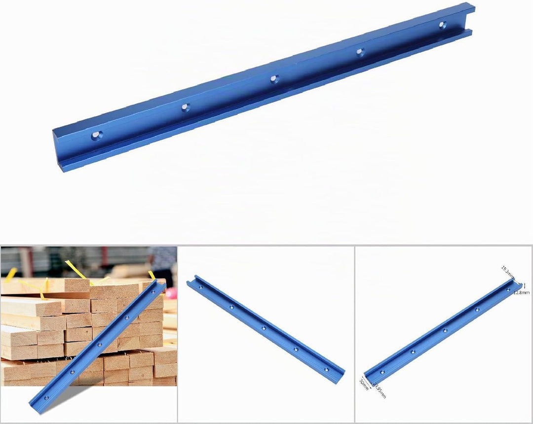 800mm Aluminium T-Gleis SchieneT-Schlitz Gehrungsschiene Jig für Holzbearbeitung oder Router Tischsä