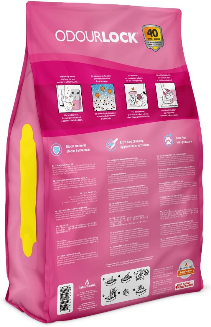 Intersand - Catlitter Odour Lock Baby Powder 12 kg - (77797921012)