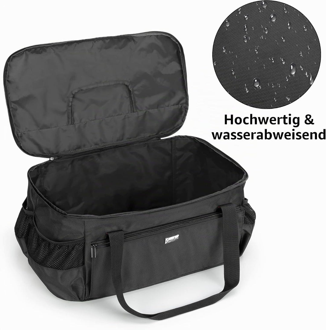 SAMDEW Grill Abdeckung Kompatibel mit Weber 1131004 Go-Anywhere Holzkohle Grill, Tragbar Trage Tasch