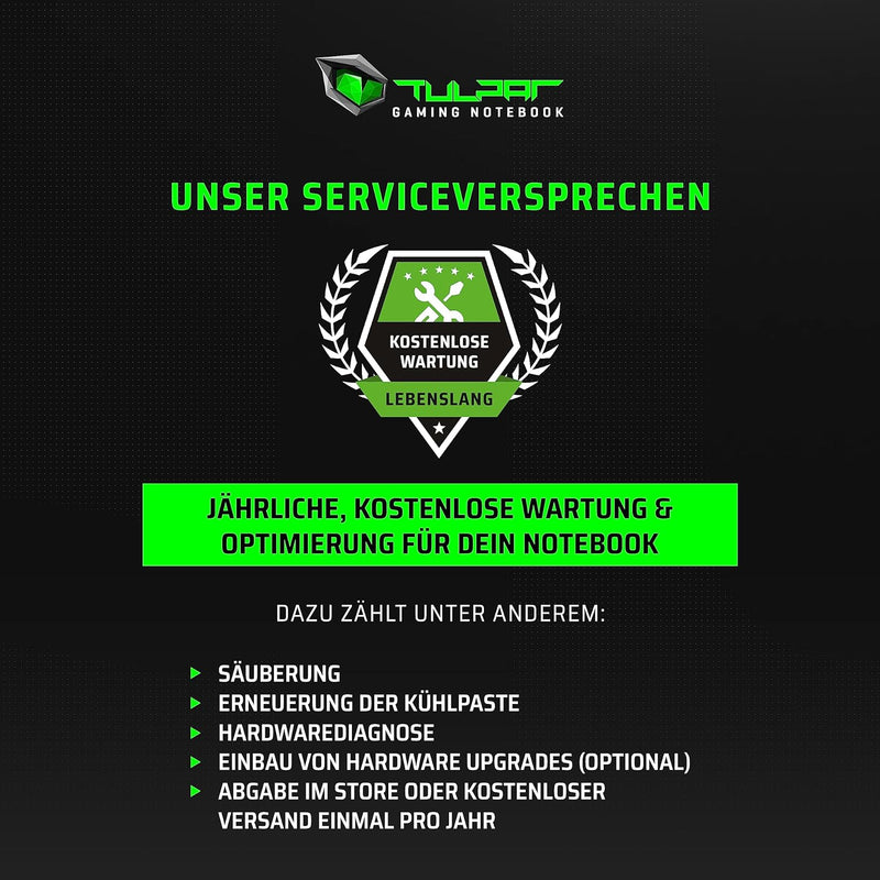 TULPAR A5 V19.2.9 Gaming Laptop | 15,6&