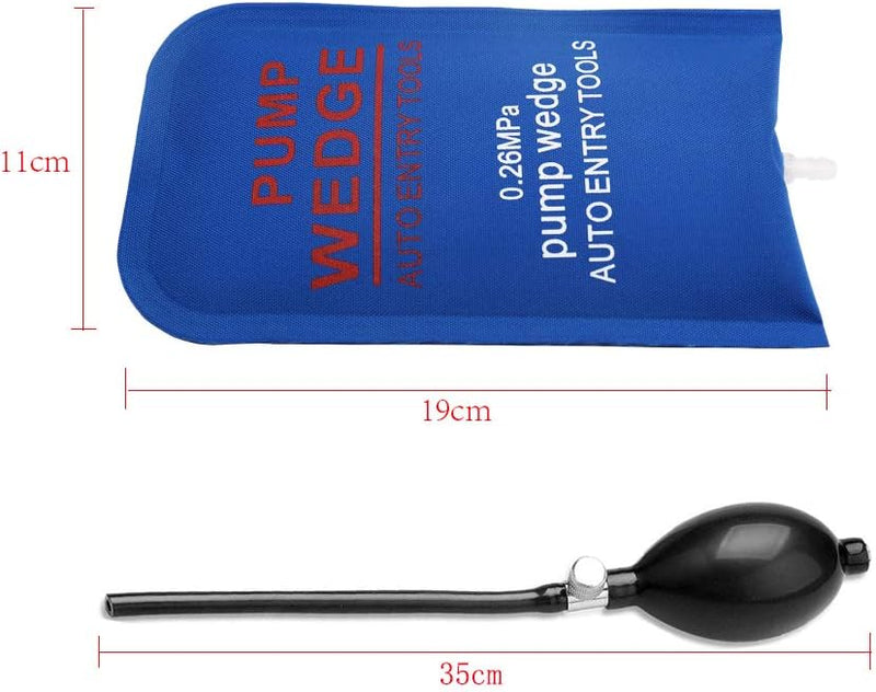 Wanyi 6 Stück Montagekissen Luftkissen Air Wedge Pump Up Montage Luftkissen Spreizkissen Hebekissen