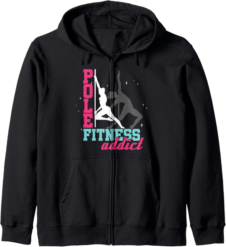 Pole Fitness Trainer Pole Tanzlehrerin Frauen Mädchen Kapuzenjacke