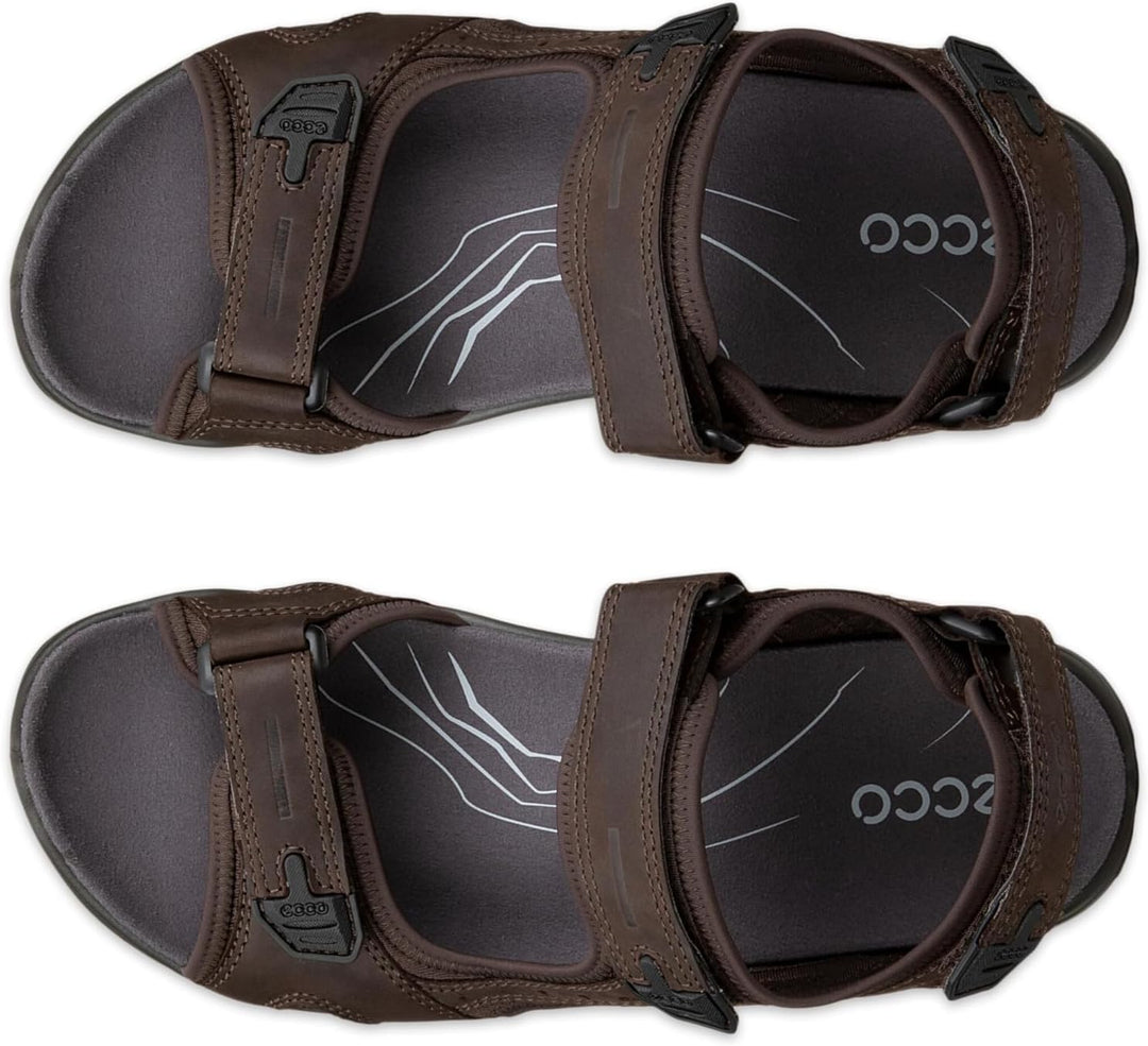 ECCO Herren Yucatan Plus W Sandal, 40 EU Mocha