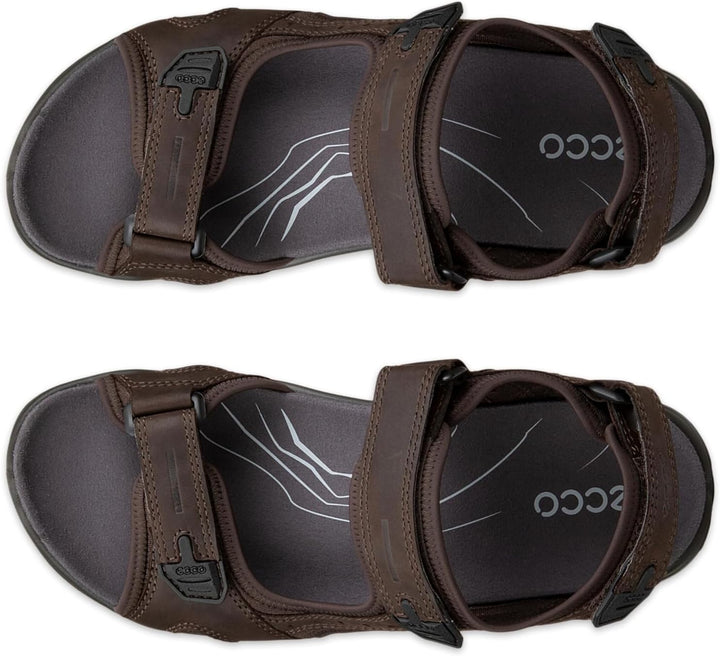 ECCO Herren Yucatan Plus W Sandal, 40 EU Mocha