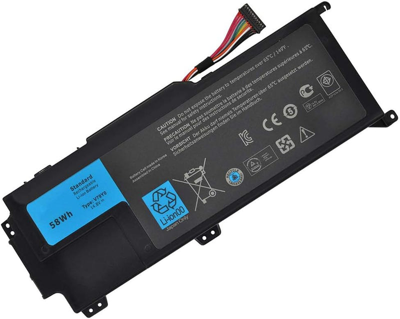 XITAIAN 14.8V 58Wh V79Y0 0YMYF6 Ersatz Laptop Akku für Dell XPS 14Z XPS 14Z-L412x XPS 14Z-L412z XPS