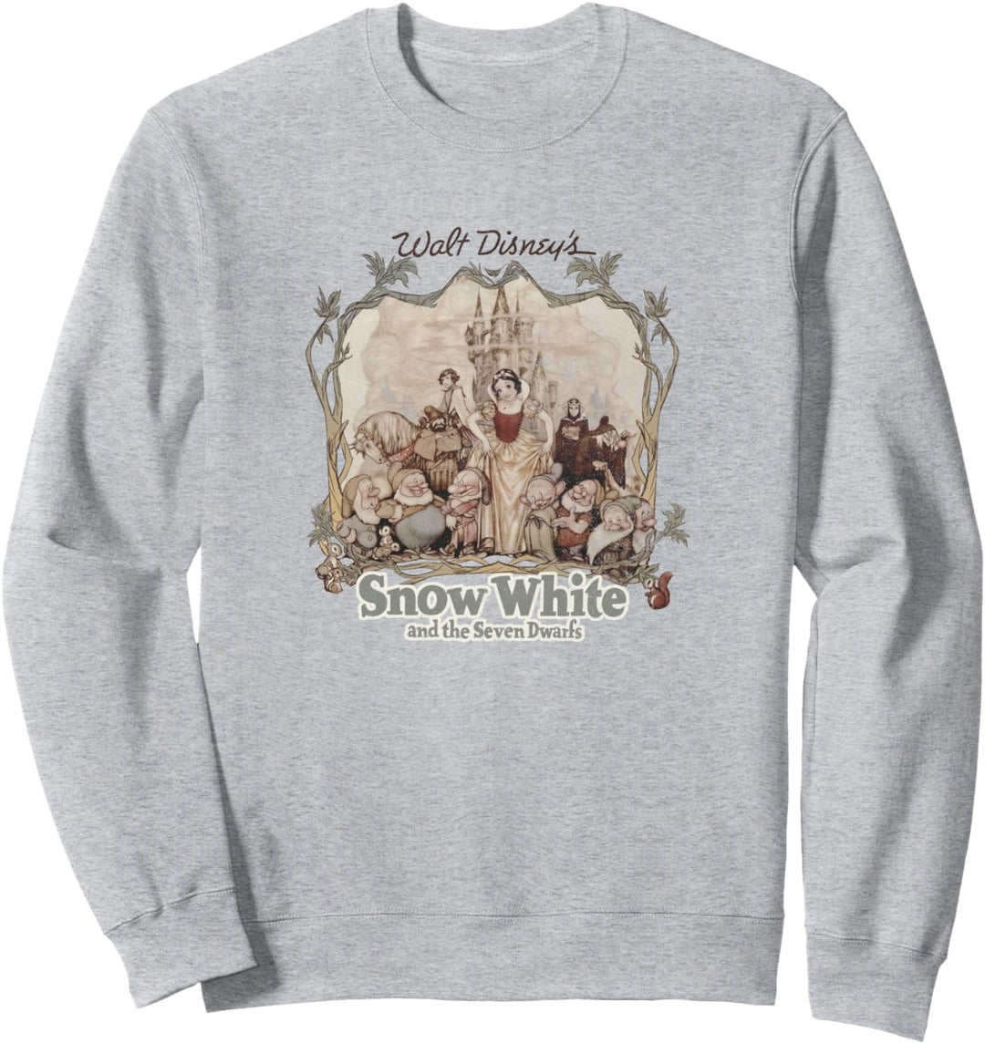 Disney Snow White And The Seven Dwarfs Vintage Portrait Sweatshirt