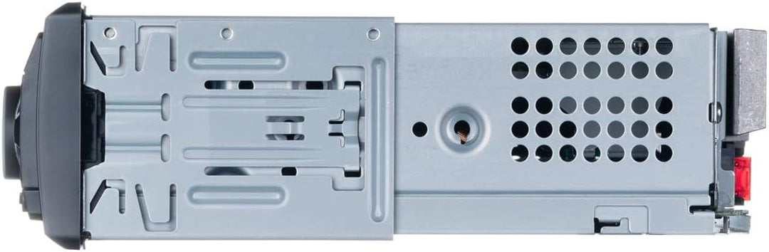 Pioneer DEH-S120UBB | 1DIN RDS-Autoradio mit roter Tastenbeleuchtung | Display blau | Android-Unters