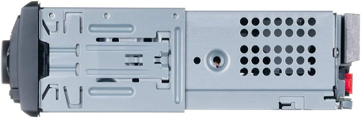 Pioneer DEH-S120UBB | 1DIN RDS-Autoradio mit roter Tastenbeleuchtung | Display blau | Android-Unters