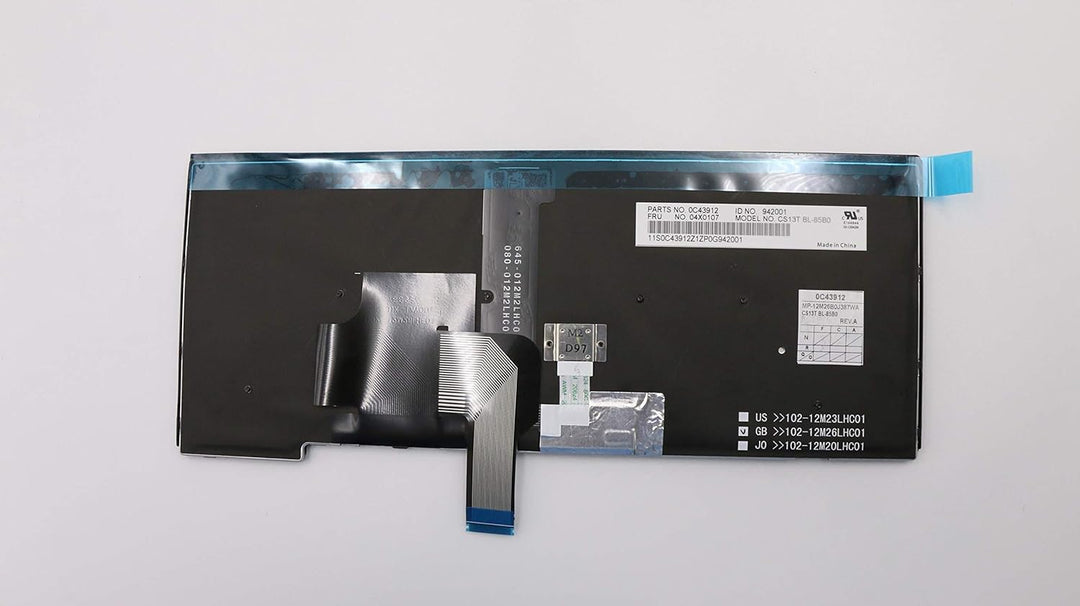 TellusRem ersatztastatur Belgier Hintergrundbeleuchtung für Lenovo Thinkpad T431 T431S E431 T440 T44