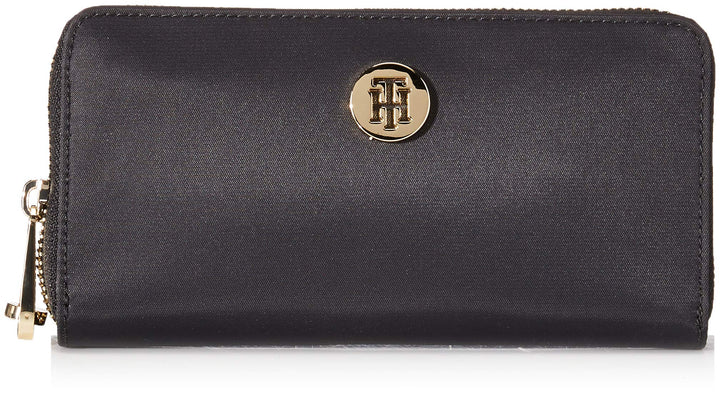 Tommy Hilfiger Poppy Large Zip Around Wallet Black