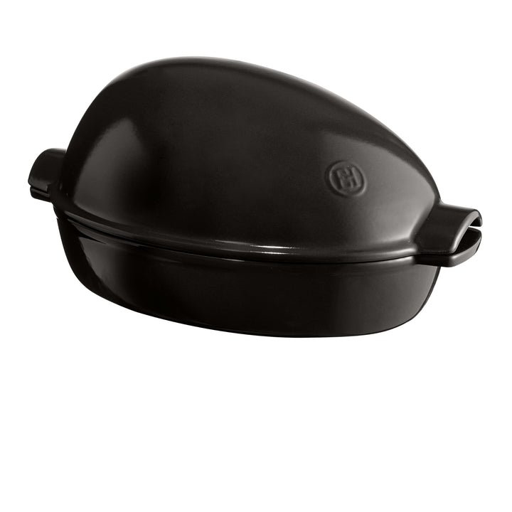 Emile Henry Eh349542 Bräter, Keramik, Keramik, Kohle, x-Large, Kohle