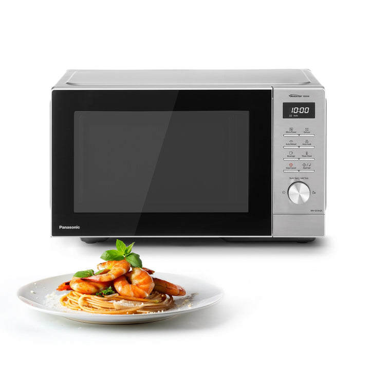 Panasonic NN-SD36QSEPG Solo-Mikrowelle, 29 l, 1000 W, automatisches Auftauen, 11 automatische Progra