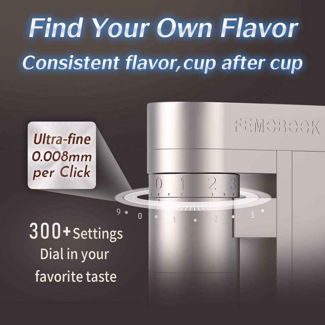 Elektrische Kaffeemühle A5 Black Für Pour-Over & Espresso – Wiederaufladbar, Kabellos, Tragbar, Für