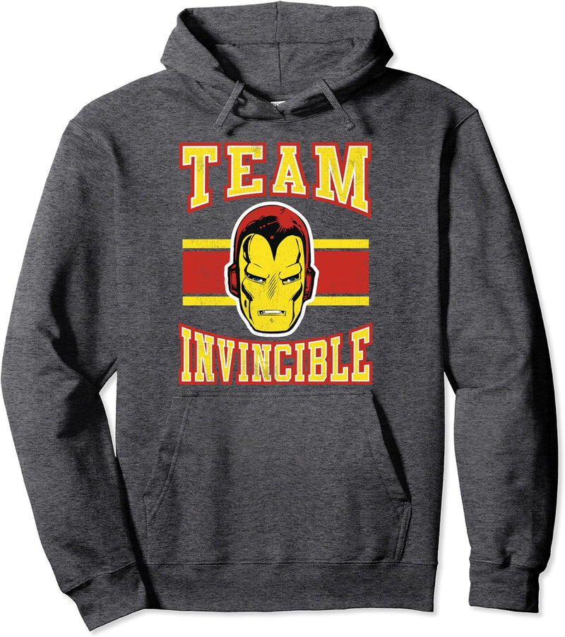 Marvel Classic Team Invincible Iron-Man Pullover Hoodie