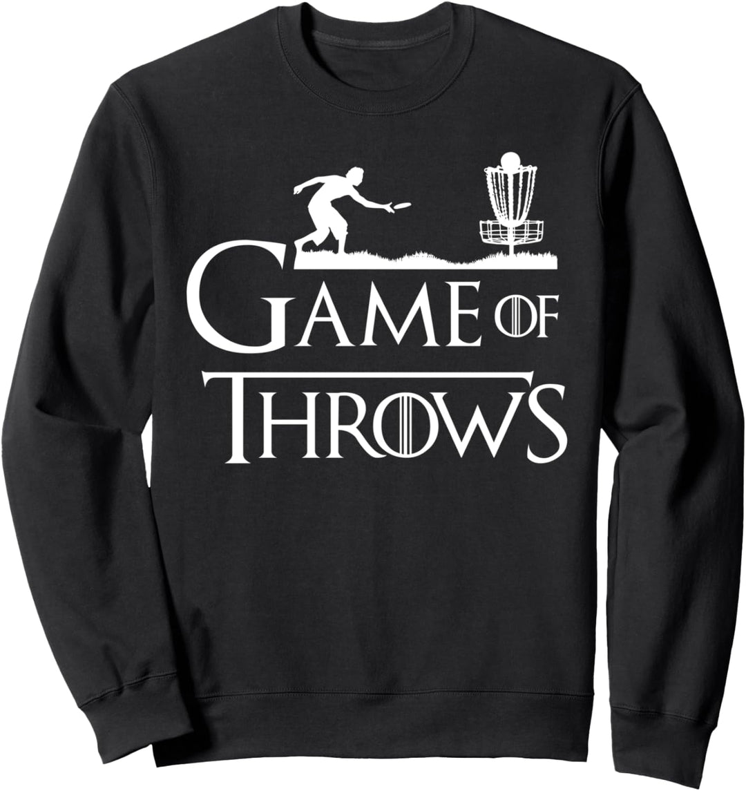 Frisbee Golfshirt Game of Throw Disc Golf Shirts Herren Damen Sweatshirt