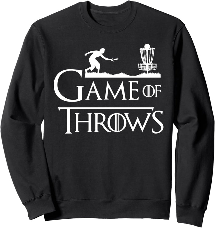 Frisbee Golfshirt Game of Throw Disc Golf Shirts Herren Damen Sweatshirt