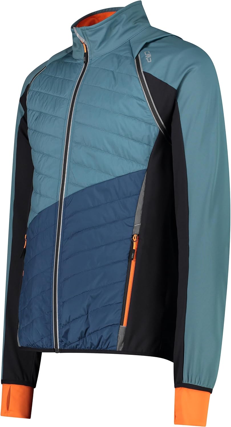 CMP Damen Gilet Softshell Waterproof Weste 50 hydro-bluesteel, 50 hydro-bluesteel