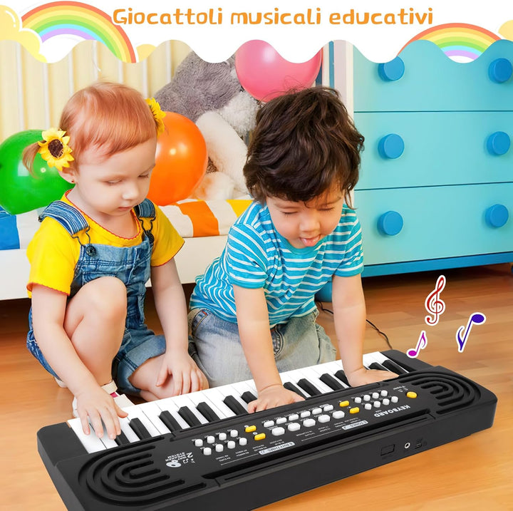 Keyboard Kinder, Klavier Kinder, Multifunktions Kinder Musikinstrumente Spielzeug, Elektronisches Kl