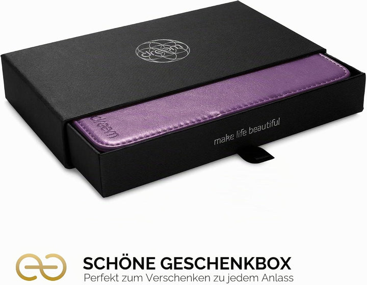 Dreem Fibonacci kompatibel mit iPhone 15 Pro Max Brieftaschen-Etui / 2-in-1 stossfestes Etui und abn