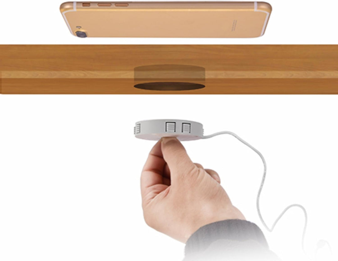 Qi Einbau Ladegerät Fast Charge Wireless Induktion Charger drahtlos Ladestation für Smartphones und