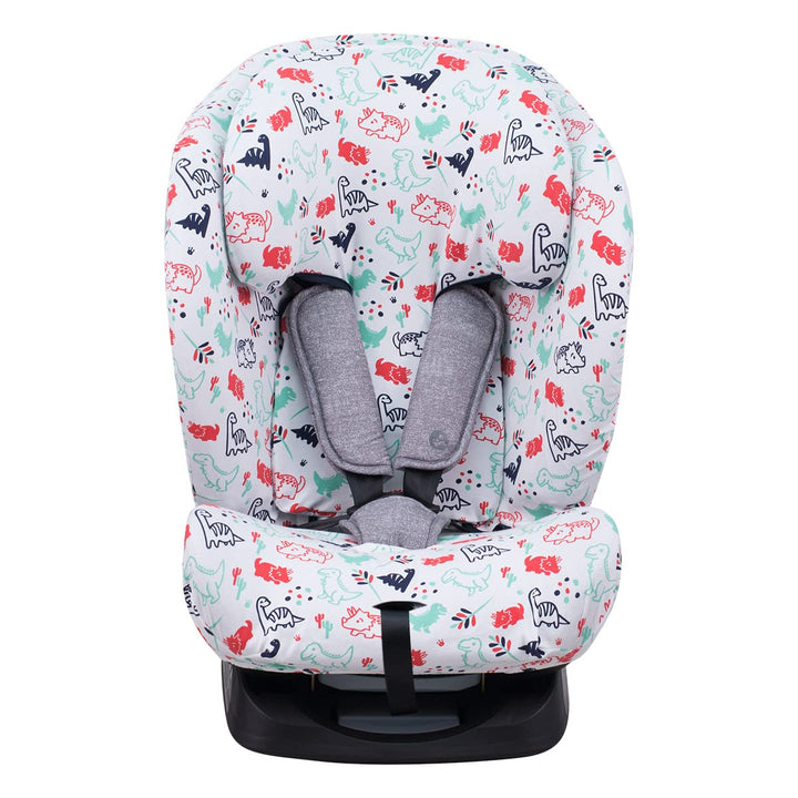 JYOKO KIDS Bezug kompatibel mit Bebeconfort, Maxi Cosi Titan Nomad, GB Everna (Dino Party) Titan Nom