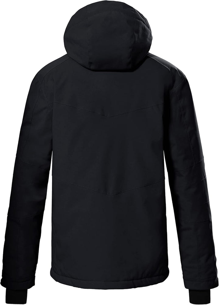 Killtec Herren Skijacke Ksw 44 Mn Ski Jckt/Funktionsjacke mit abzippbarer Kapuze, 10.000 mm Wassersä